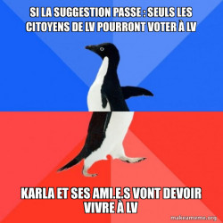 Socially Awkward Awesome Penguin