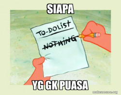 To Do List - Nothing