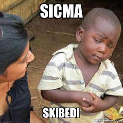 Skeptical Third World Kid