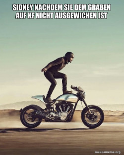 Keanu Reeves Stunt Bike