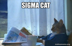 Sophisticated Cat
