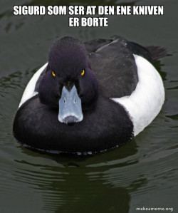 Revenge Duck ( Angry Advice Duck )