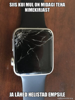 Broken Apple Watch