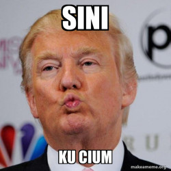 Donald Trump Kissing