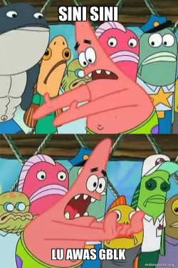 Push It Somewhere Else Patrick