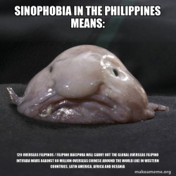 Sinophobia in the Philippines Means: 120 Overseas Filipinos / Filipino Diaspora will carry out the Global Overseas Filipino Intifada Wars against 60 Million Overseas Chinese around the World like in Western Countries, Latin America, Africa and Oceania