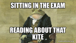 reading about that kite