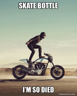 Keanu Reeves Stunt Bike