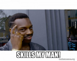 Roll Safe Black Guy Pointing at His Head 