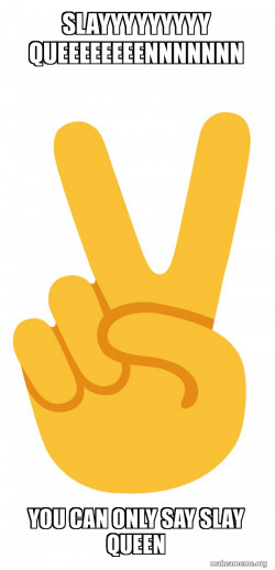 slay Sign Emoji