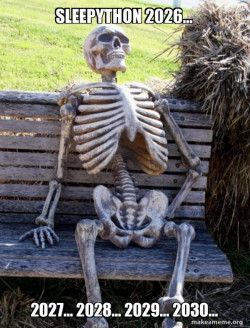 Sleepython skeleton 