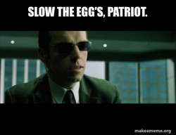 Agent Smith from the Matrix