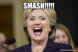 Hillary Clinton Laughs