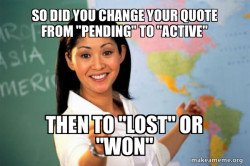 Unhelpful High School Teacher