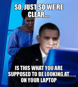 Redditor Obama's Wife