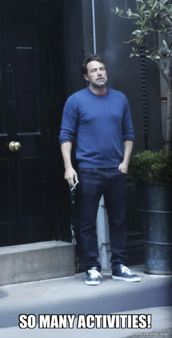 Ben Affleck Smoking