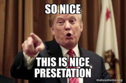 Donald Trump Says