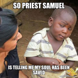 Skeptical Third World Kid