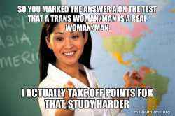 Unhelpful High School Teacher