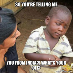 Skeptical Third World Kid