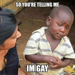 Skeptical Third World Kid