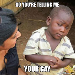 Skeptical Third World Kid