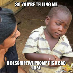 Skeptical Third World Kid