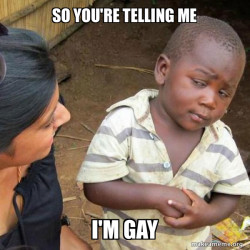 Skeptical Third World Kid