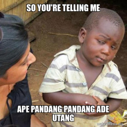 Skeptical Third World Kid