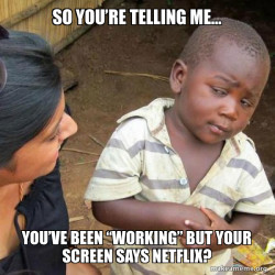 Skeptical Third World Kid