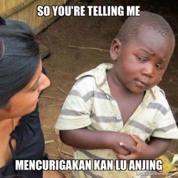 Skeptical Third World Kid