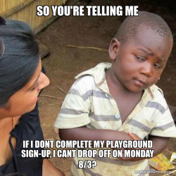 Skeptical Third World Kid