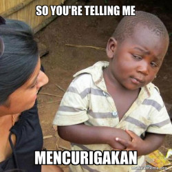 Skeptical Third World Kid