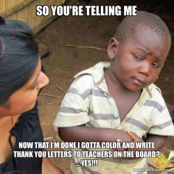 Skeptical Third World Kid