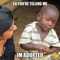 Skeptical Third World Kid