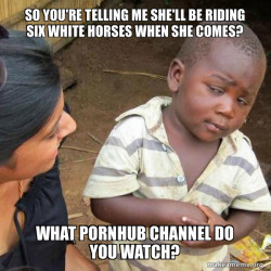 Skeptical Third World Kid