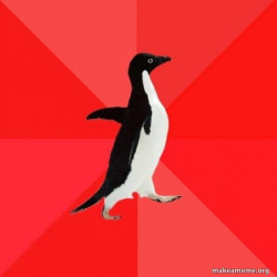 Socially Awesome Penguin