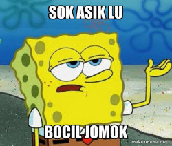 Tough SpongeBob