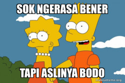 Bart and Lisa Chat