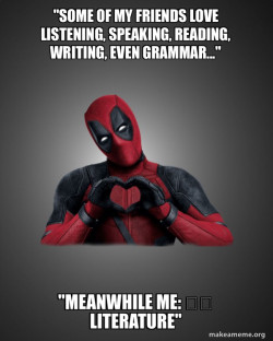 Deadpool Heart Hands