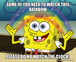 Rainbow SpongeBob