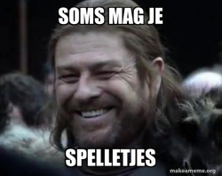 Happy Ned Stark Meme