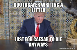 Donald Trump Writing Speech