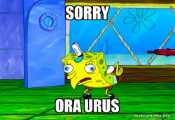 Mocking SpongeBob