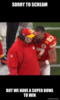 Travis Kelce and Coach