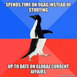 Socially Awkward Awesome Penguin