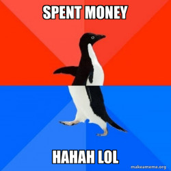 Socially Awesome Awkward Penguin