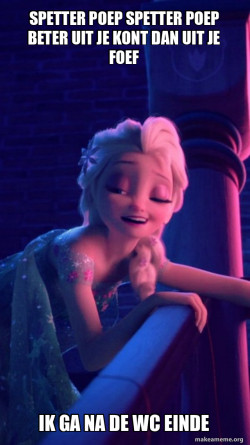 Drunk Elsa