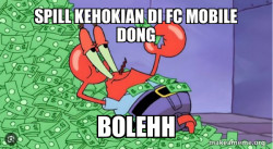 Mr Krabs Money
