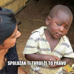 Skeptical Third World Kid